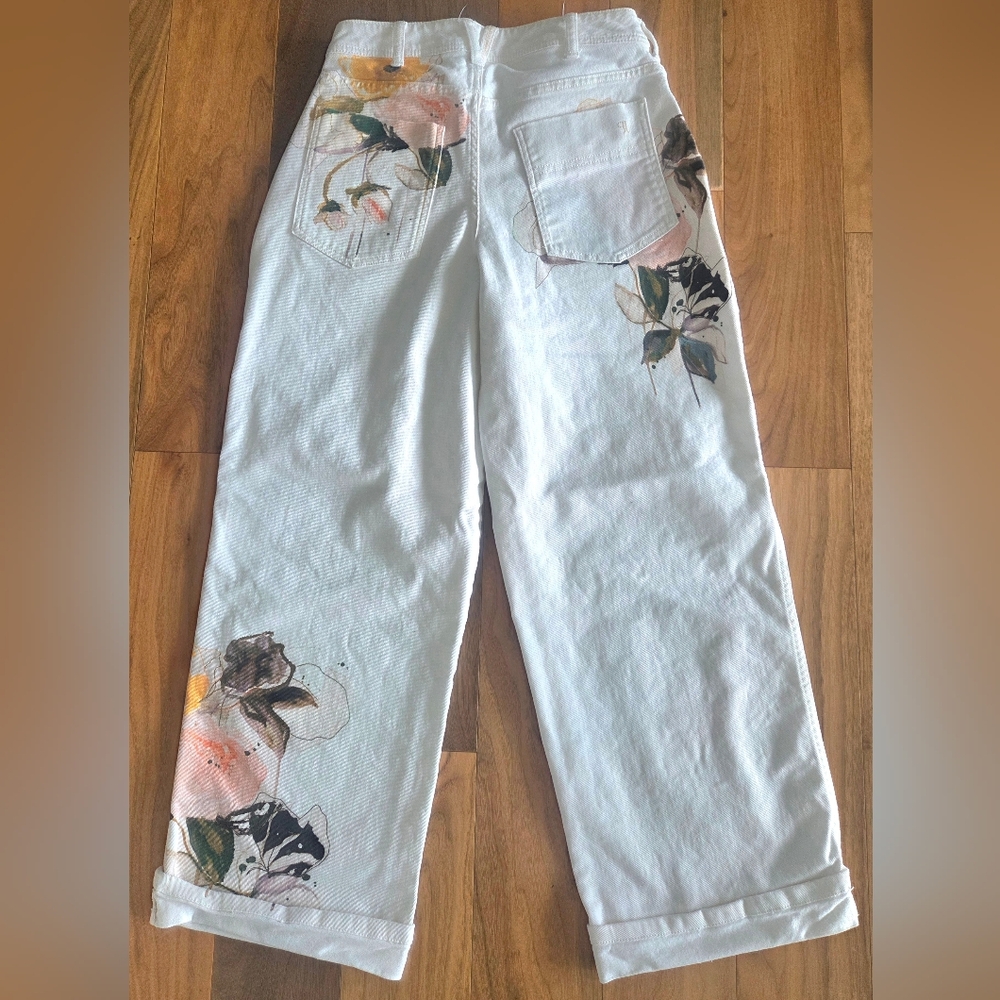 Anthropologie Pilcro Leigh Viner designed Wide Leg Jeans - Picture 6 of 13